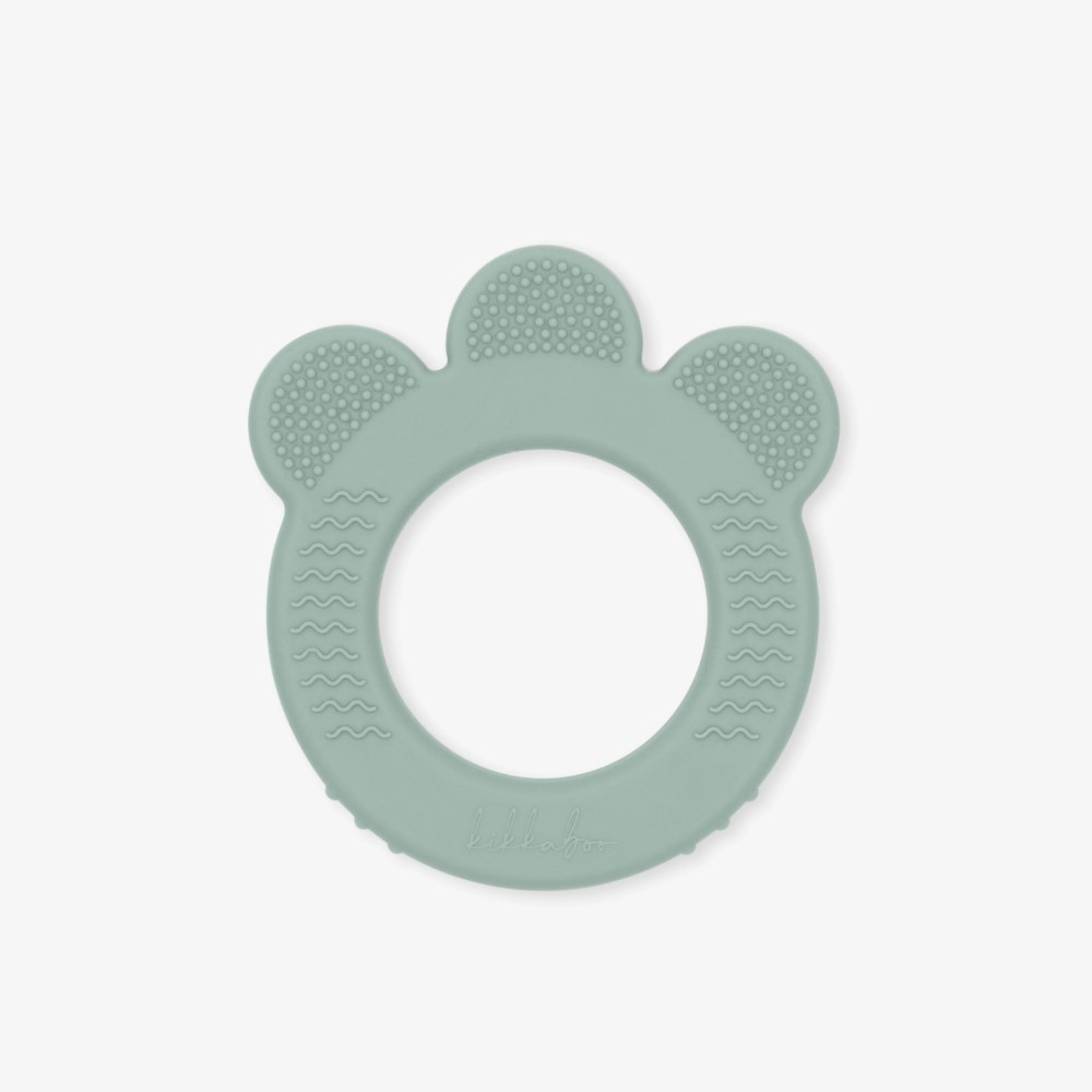 Η φωτογραφία δείχνει Προσφέρετε καταπραϋντική ανακούφιση και αισθητηριακή διέγερση με το οδοντοφυΐας από σιλικόνη πλατίνας – ειδικά σχεδιασμένο για να ανακουφίζει από την ενόχληση της οδοντοφυΐας, υποστηρίζοντας παράλληλα την ανάπτυξη του μωρού σας.