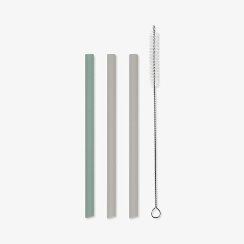 KIKKA BOO ΣΕΤ ΚΑΛΑΜΑΚΙΑ ΣΙΛΙΚΟΝΗΣ 3 ΤΕΜ PLATINUM SAGE 31302050003