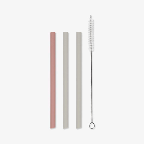 KIKKA BOO ΣΕΤ ΚΑΛΑΜΑΚΙΑ ΣΙΛΙΚΟΝΗΣ 3 ΤΕΜ PLATINUM BLUSH 31302050004