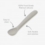 Το κουτάλι Platinum Silicone είναι ο ιδανικός σύντροφος για τα πρώτα γεύματα του μωρού σας, κάνοντας κάθε μπουκιά ασφαλή και ευχάριστη.