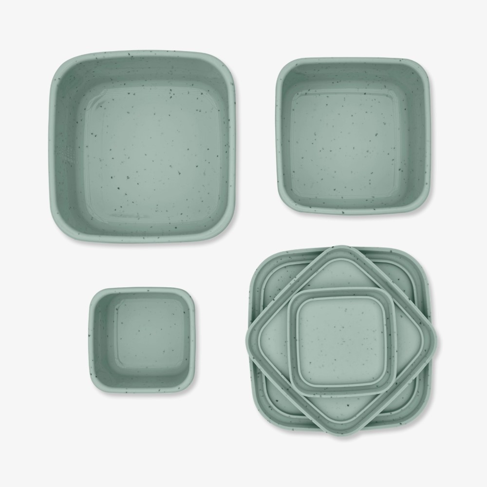 Σετ 3 μπωλ σνακ από πλατινένια σιλικόνη είναι η ιδανική λύση για την αποθήκευση των σνακ και των γευμάτων του παιδιού σας, προσφέροντας πρακτικότητα, ασφάλεια και ανθεκτικότητα τόσο για χρήση στο σπίτι όσο και εν κινήσει.