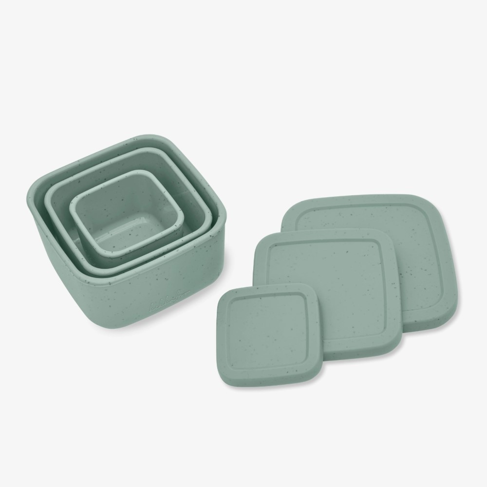 Σετ 3 μπωλ σνακ από πλατινένια σιλικόνη είναι η ιδανική λύση για την αποθήκευση των σνακ και των γευμάτων του παιδιού σας, προσφέροντας πρακτικότητα, ασφάλεια και ανθεκτικότητα τόσο για χρήση στο σπίτι όσο και εν κινήσει.