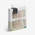 Κρατήστε το μωρό σας καθαρό και άνετο με το Σετ 6 τεμαχίων μουσελίνας Secret Garden 30x30 εκ.