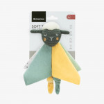 Η φωτογραφία δείχνει Το Doudou είναι ένα απαλό και άνετο λούτρινο παιχνιδάκι σχεδιασμένο για να προσφέρει ζεστασιά, ασφάλεια και διασκέδαση στο μικρό σας.