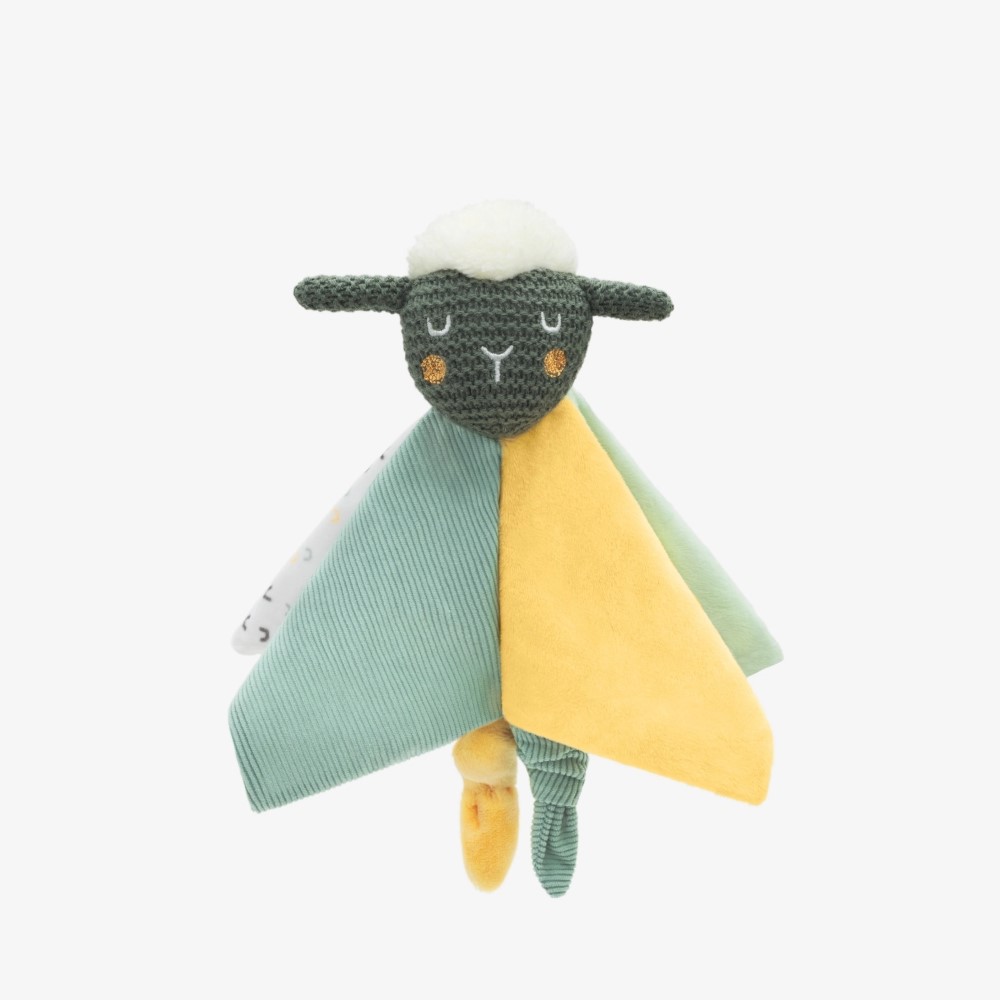 Η φωτογραφία δείχνει Το Doudou είναι ένα απαλό και άνετο λούτρινο παιχνιδάκι σχεδιασμένο για να προσφέρει ζεστασιά, ασφάλεια και διασκέδαση στο μικρό σας.