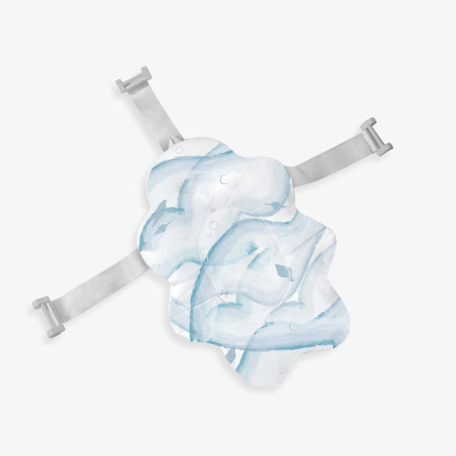 KIKKA BOO ΜΑΞΙΛΑΡΙ ΣΤΗΡΙΞΗΣ ΓΙΑ ΜΠΑΝΙΟ NUBO SEA SHELL BLUE 31404010029