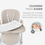 Το SPICY+ είναι ένα πλήρως ρυθμιζόμενο καρεκλάκι φαγητού, σχεδιασμένο για μικρά παιδιά που είναι έτοιμα να κάθονται μόνα τους.