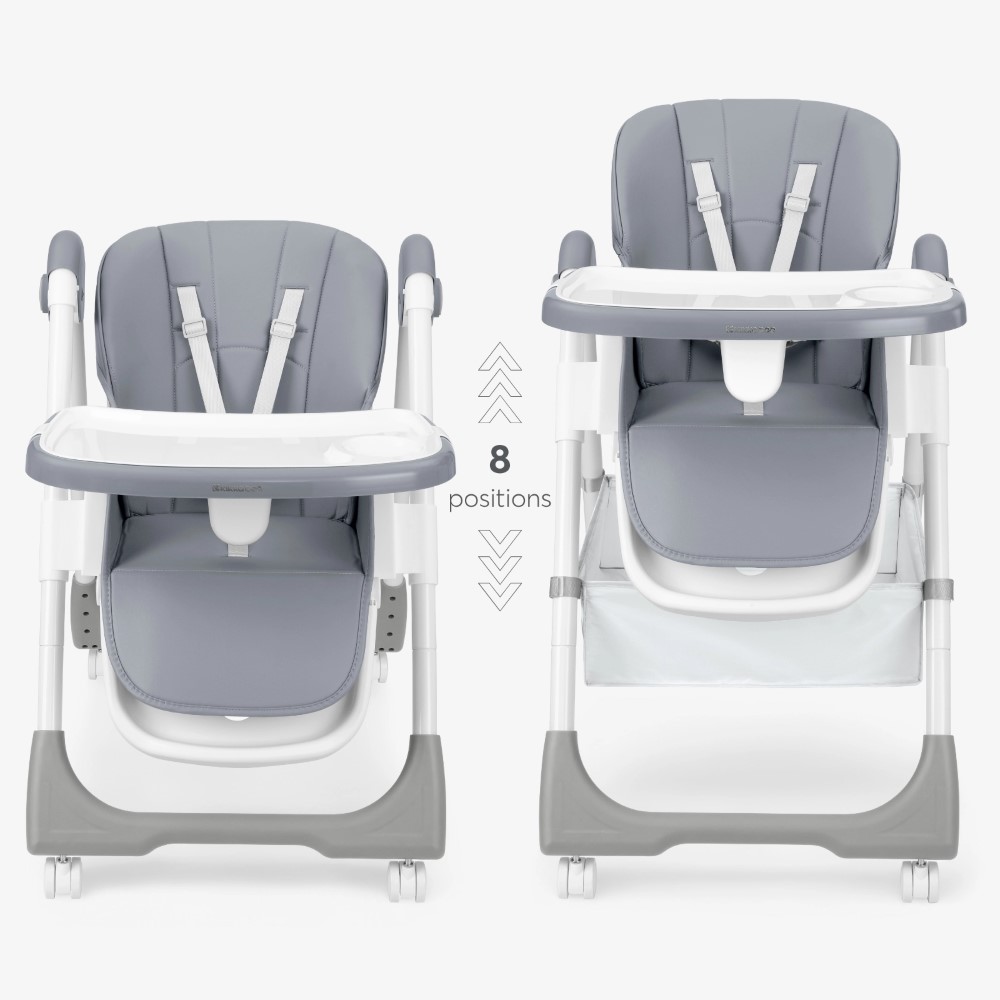 Το SPICY+ είναι ένα πλήρως ρυθμιζόμενο καρεκλάκι φαγητού, σχεδιασμένο για μικρά παιδιά που είναι έτοιμα να κάθονται μόνα τους.