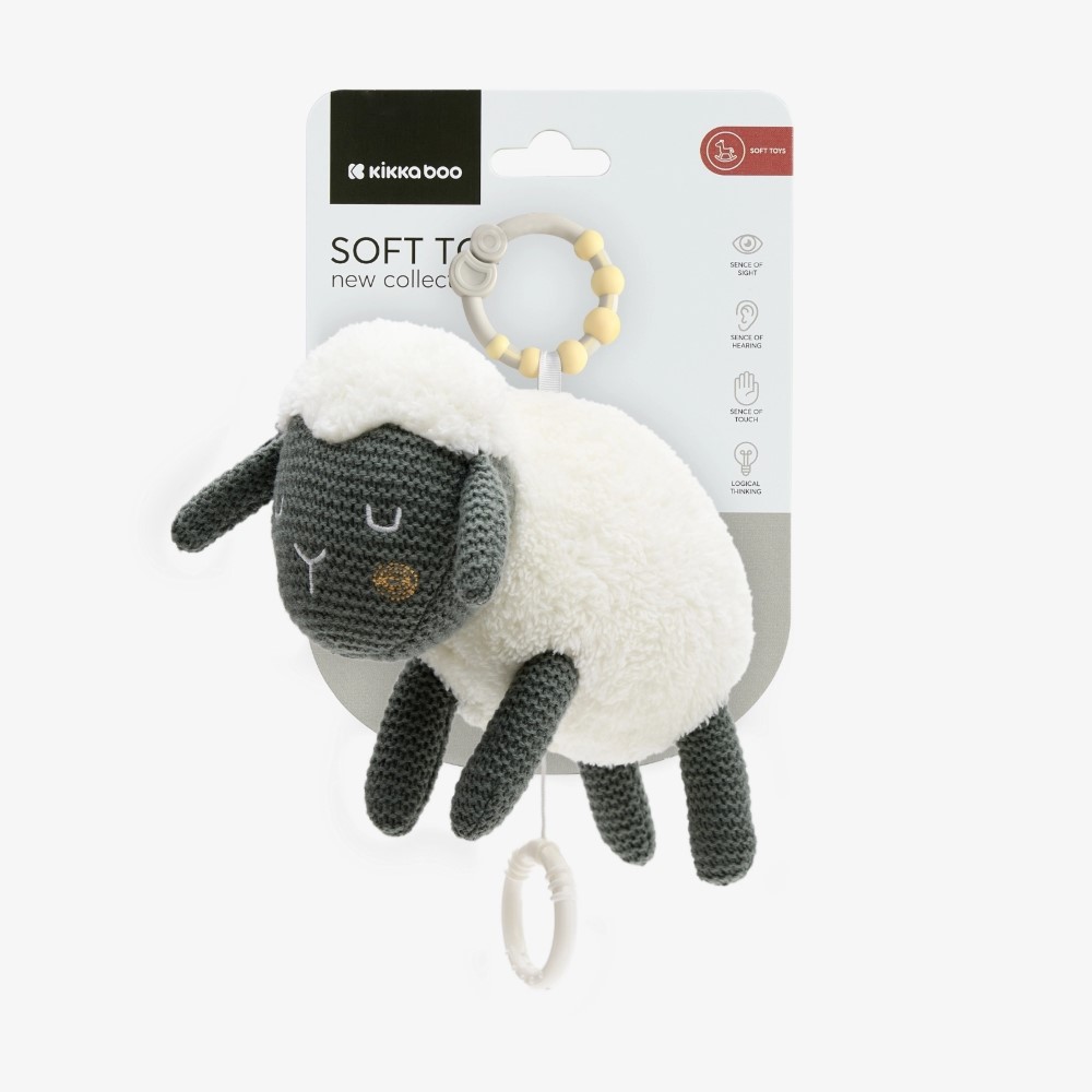 Το μουσικό παιχνίδι είναι ένας γοητευτικός λούτρινος σύντροφος σχεδιασμένος για να ηρεμεί και να παρηγορεί το μωρό σας με μια απαλή μελωδία για τον ύπνο.