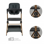 Το νέο λίκνο Serenity 2 σε 1 της Bebe Stars, το οποίο μετατρέπεται σε καρεκλάκι φαγητού, είναι σχεδιασμένο:ως λίκνο:&nbsp;για βρέφη με μέγιστο βάρος 9kgs καιως καρέκλα φαγητού:&nbsp;από 6+ μηνών έως 15kgs.