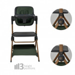 Το νέο λίκνο Serenity 2 σε 1 της Bebe Stars, το οποίο μετατρέπεται σε καρεκλάκι φαγητού, είναι σχεδιασμένο:ως λίκνο: για βρέφη με μέγιστο βάρος 9kgs καιως καρέκλα φαγητού: από 6+ μηνών έως 15kgs.