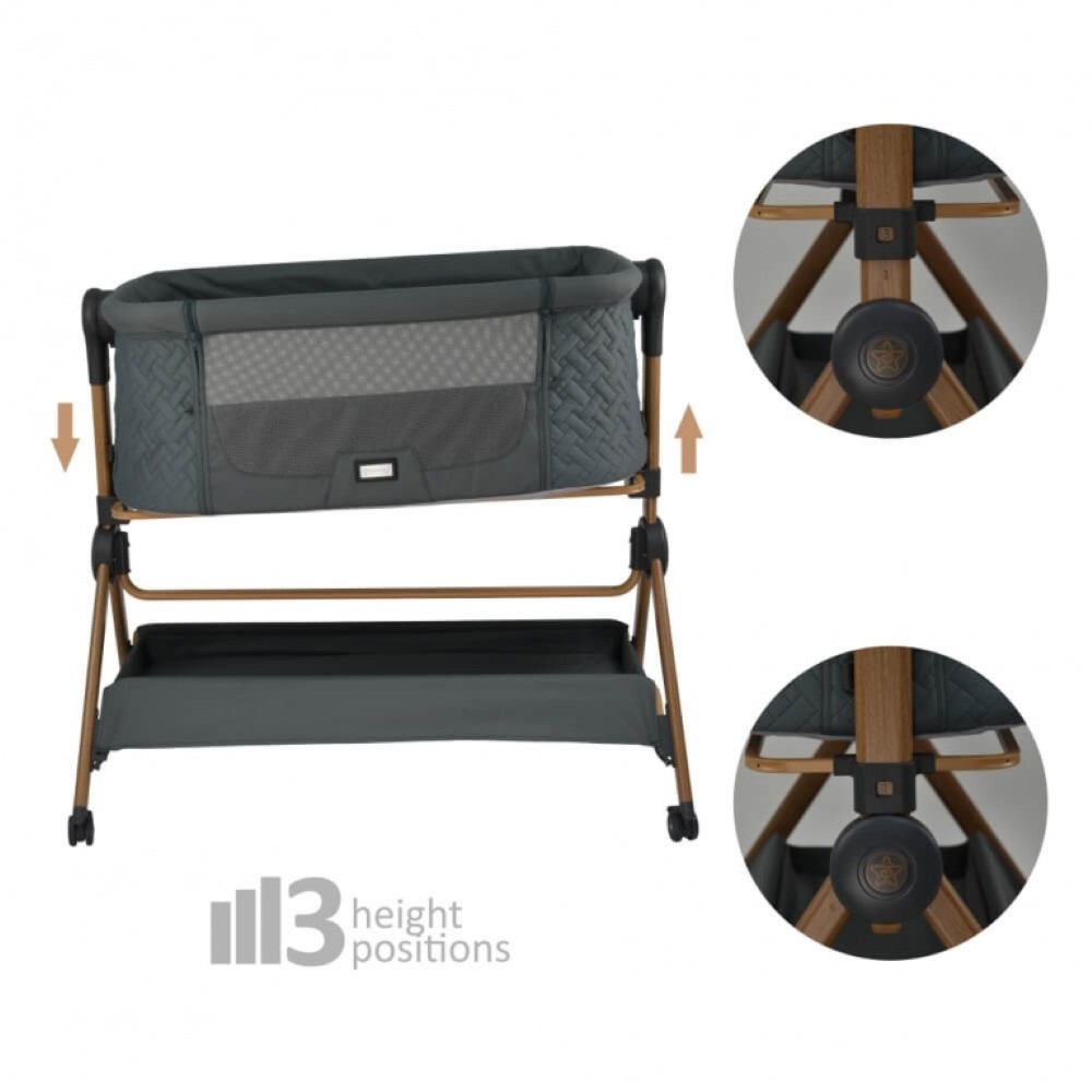 Το νέο λίκνο Serenity 2 σε 1 της Bebe Stars, το οποίο μετατρέπεται σε καρεκλάκι φαγητού, είναι σχεδιασμένο:ως λίκνο:&nbsp;για βρέφη με μέγιστο βάρος 9kgs καιως καρέκλα φαγητού:&nbsp;από 6+ μηνών έως 15kgs.