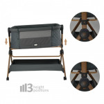 Το νέο λίκνο Serenity 2 σε 1 της Bebe Stars, το οποίο μετατρέπεται σε καρεκλάκι φαγητού, είναι σχεδιασμένο:ως λίκνο:&nbsp;για βρέφη με μέγιστο βάρος 9kgs καιως καρέκλα φαγητού:&nbsp;από 6+ μηνών έως 15kgs.