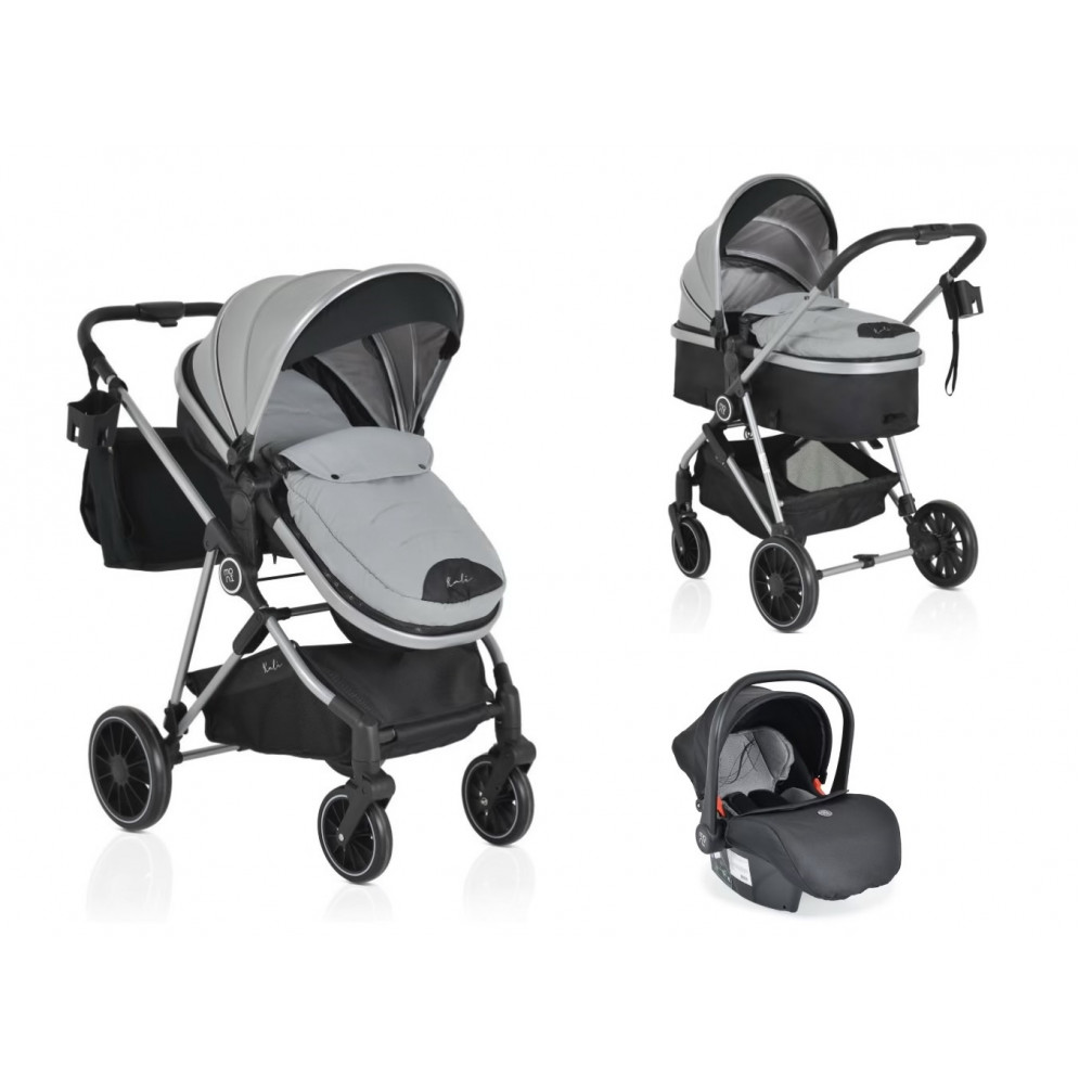 Η φωτογραφία δείχνει Το καρότσι&nbsp;Moni - Kali&nbsp;συνδυάζει την κομψή σχεδίαση με την εξαιρετική λειτουργικότητα.