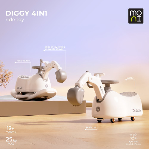 MONI ΠΕΡΠΑΤΟΥΡΑ 4 ΣΕ 1 DIGGY 3801005601998