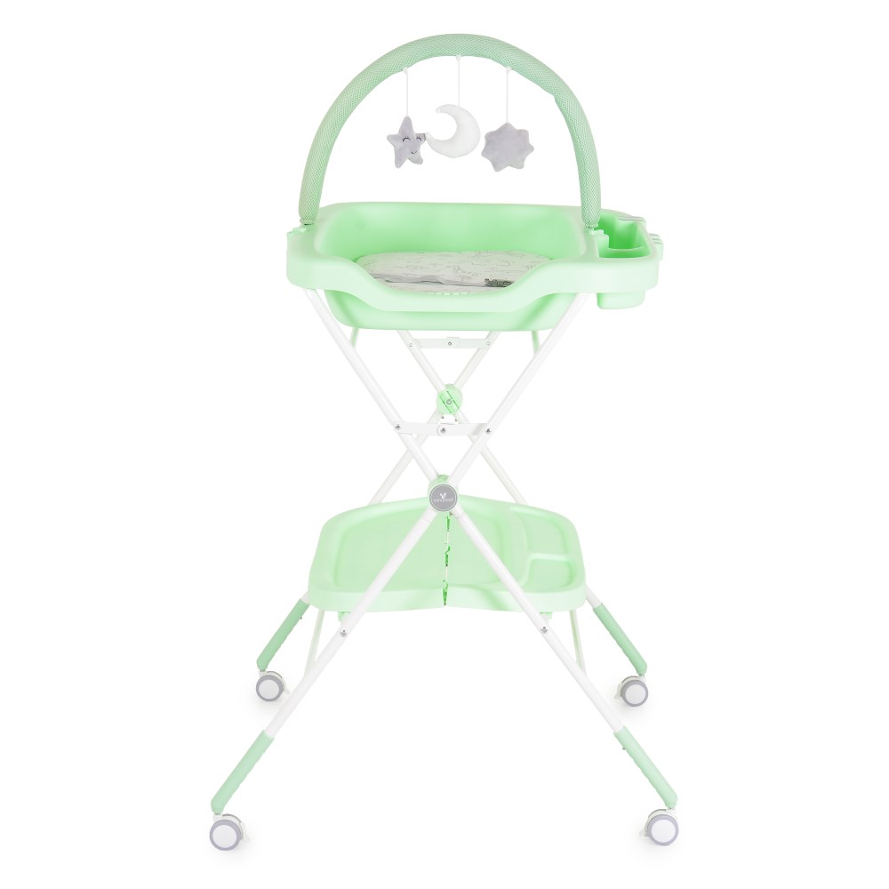 Η φωτογραφία δείχνει Πολυλειτουργική Αλλαξιέρα Croco, CangarooΚατάλληλη από τη γέννηση έως 12 μήνες και μέγιστο βάρος 15 κιλάΒασικά χαρακτηριστικά:• Σχεδιασμένη για αλλαγή πάνας, ντύσιμο, φροντίδα μωρού και μασάζ• Μαλακό στρώμα αλλαγής με κλίμακα μέτρησης και αφαιρούμενο κάλυμμα για εύκολο καθάρισμα