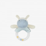 Η φωτογραφία δείχνει Η λούτρινη κουδουνίστρα&nbsp; είναι ένα γοητευτικό και συναρπαστικό πρώτο παιχνίδι για το μικρό σας.