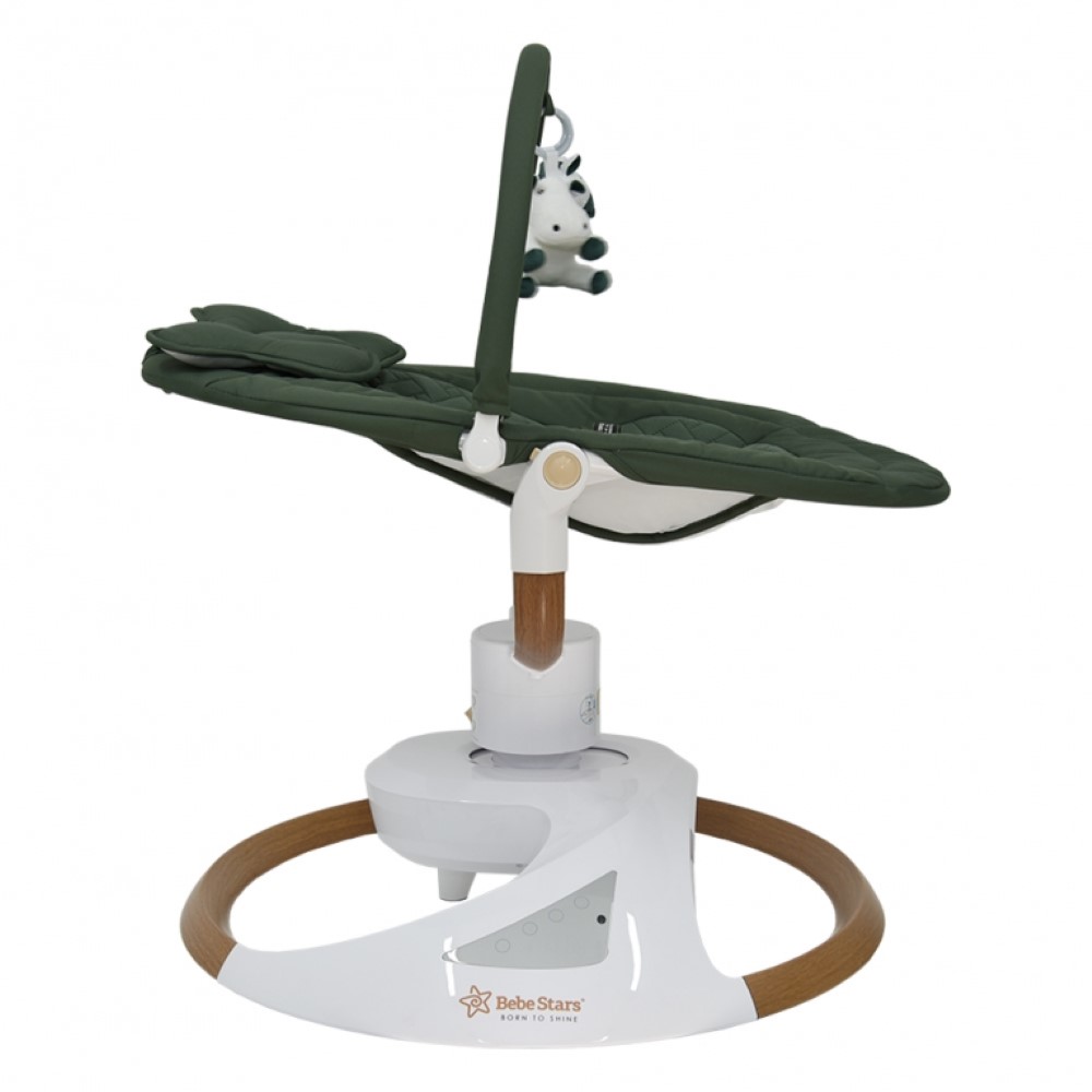 Η φωτογραφία δείχνει Η νέα ηλεκτρική κούνια Snuggle είναι μια κούνια, η οποία αγκαλιάζει το παιδί σας και του προσφέρει άνεση, ζεστασιά και ηρεμία κάθε ώρα της ημέρας μέσω των λειτουργιών της.