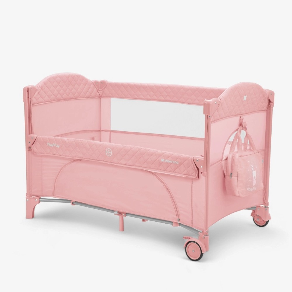 Η φωτογραφία δείχνει KIKKA BOO ΠΑΡΚΟΚΡΕΒΑΤΟ 2 ΕΠΙΠΕΔΩΝ MILKY WAY PINK 2023.