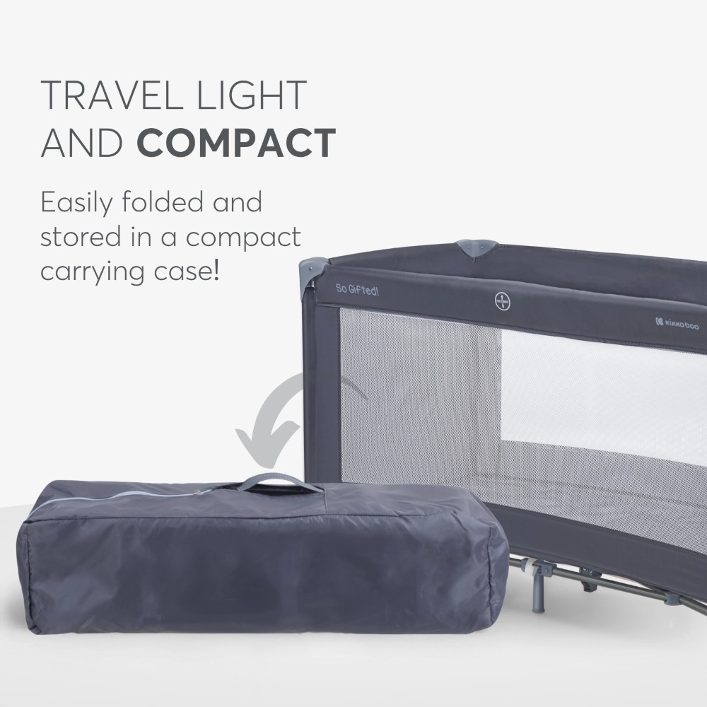 KIKKA BOO ΠΑΡΚΟΚΡΕΒΑΤΟ 1 ΕΠΙΠΕΔΟΥ SO GIFTED 2023 NAVY.