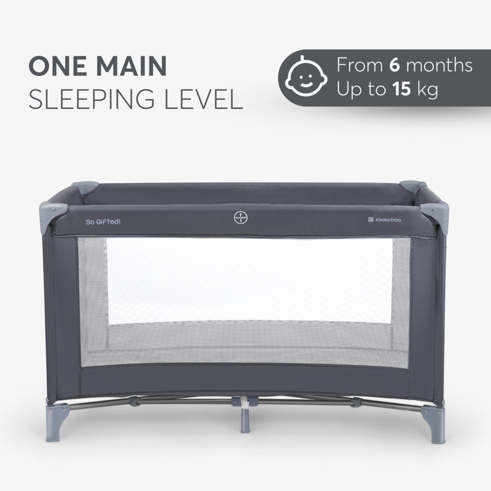 KIKKA BOO ΠΑΡΚΟΚΡΕΒΑΤΟ 1 ΕΠΙΠΕΔΟΥ SO GIFTED 2023 NAVY.
