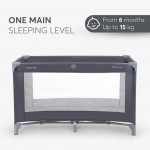 KIKKA BOO ΠΑΡΚΟΚΡΕΒΑΤΟ 1 ΕΠΙΠΕΔΟΥ SO GIFTED 2023 NAVY.