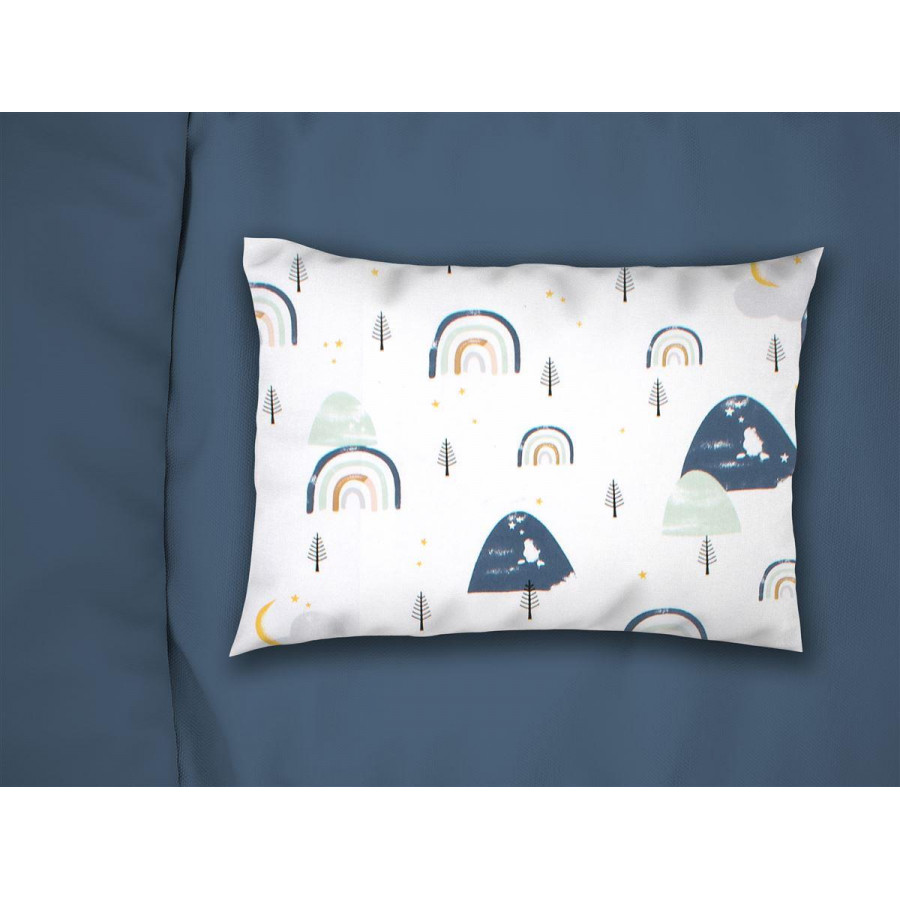 Βρεφική μαξιλαροθήκη, διαστάσεων 35Χ45 cm, σχέδιο ραφής, φάκελος.