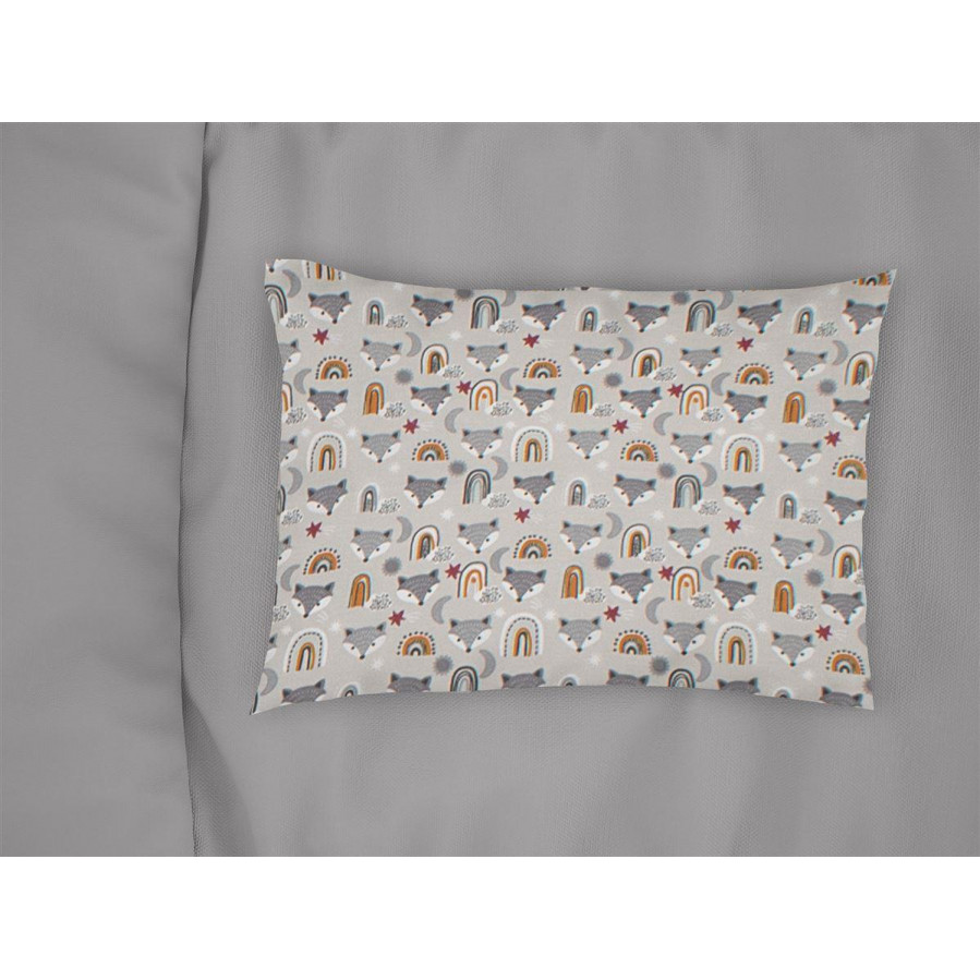 Η φωτογραφία δείχνει Βρεφική μαξιλαροθήκη, διαστάσεων 35Χ45 cm, σχέδιο ραφής, φάκελος.