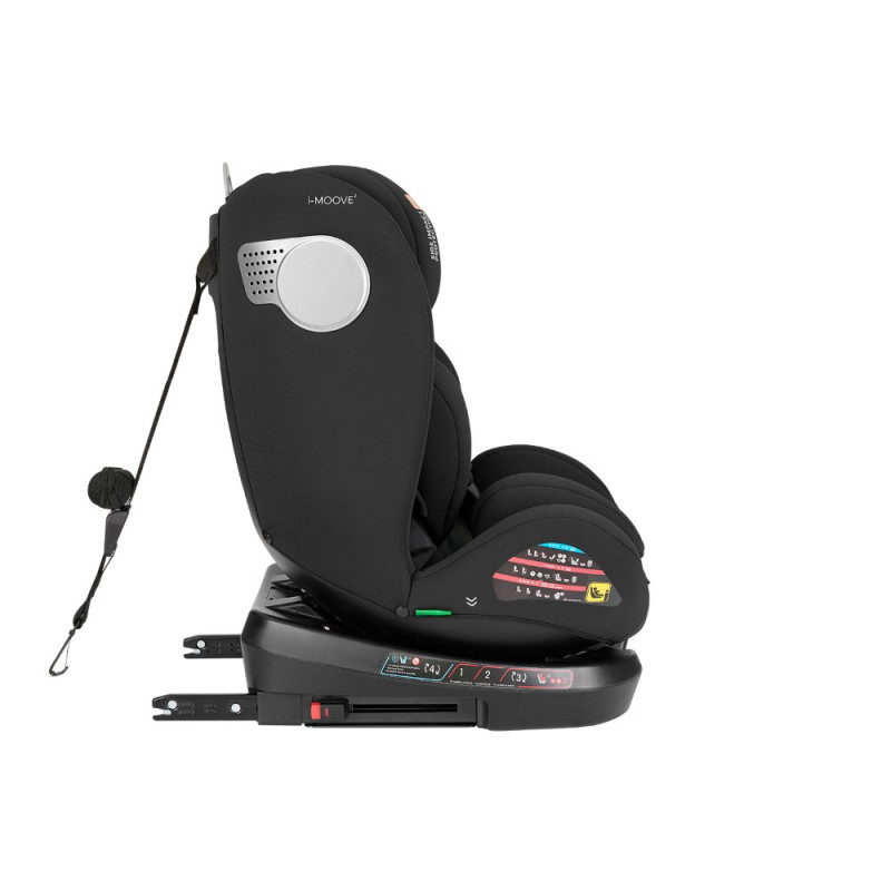 KIKKA BOO ΚΑΘΙΣΜΑ ΑΥΤΟΚΙΝΗΤΟΥ ISOFIX i-SIZE 40-150CM i-MOOVE BLACK 31002100101• Κατάλληλο για άτομα με όψη προς τα πίσω από ύψος 40 έως 105 cm.