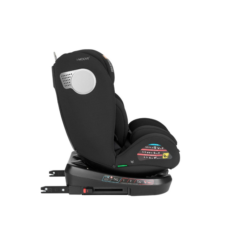 KIKKA BOO ΚΑΘΙΣΜΑ ΑΥΤΟΚΙΝΗΤΟΥ ISOFIX i-SIZE 40-150CM i-MOOVE BLACK 31002100101• Κατάλληλο για άτομα με όψη προς τα πίσω από ύψος 40 έως 105 cm.