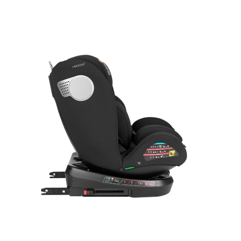 KIKKA BOO ΚΑΘΙΣΜΑ ΑΥΤΟΚΙΝΗΤΟΥ ISOFIX i-SIZE 40-150CM i-MOOVE BLACK 31002100101• Κατάλληλο για άτομα με όψη προς τα πίσω από ύψος 40 έως 105 cm.