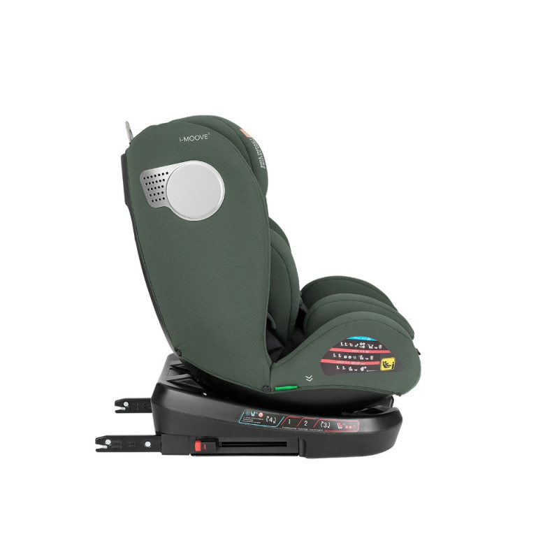 KIKKA BOO ΚΑΘΙΣΜΑ ΑΥΤΟΚΙΝΗΤΟΥ ISOFIX i-SIZE 40-150CM i-MOOVE DARK GREY 31002100102• Κατάλληλο για άτομα με όψη προς τα πίσω από ύψος 40 έως 105 cm.