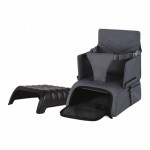 Η φωτογραφία δείχνει Το booster Easy Go είναι η ιδανική λύση για εσάς για να τα έχετε όλα τακτοποιημένα, καθώς και για το παιδάκι σας, ώστε να απολαμβάνει κάθε σας εξόρμηση!Το Easy Go booster είναι ένα φορητό καρεκλάκι φαγητού, το οποίο δημιουργήθηκε ώστε να βοηθάει το παιδάκι σας να κάθεται άνετα κ