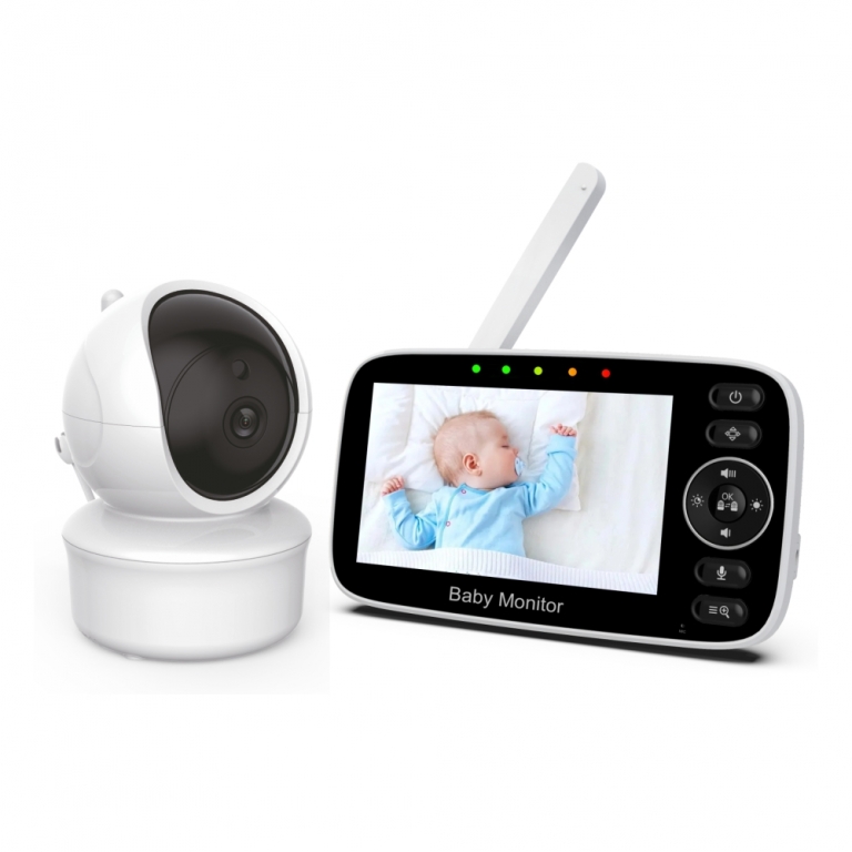 Η φωτογραφία δείχνει Με τη νέα συσκευή ενδοεπικοινωνίας της Bebe Stars μπορείτε να νοιώσετε περισσότερη σιγουριά από ποτέ και να αφιερώσετε χρόνο στις δραστηριότητες και εργασίες σας χωρίς να χρειάζεται να είναι το μωρό σας στον ίδιο χώρο.