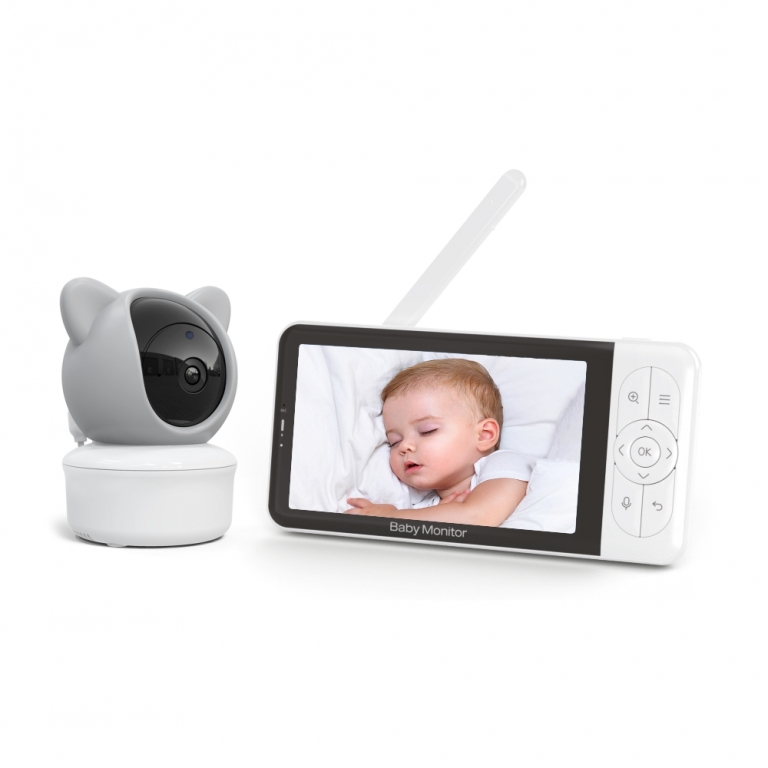 Η φωτογραφία δείχνει Με τη νέα συσκευή ενδοεπικοινωνίας της Bebe Stars μπορείτε να νοιώσετε περισσότερη σιγουριά από ποτέ και να αφιερώσετε χρόνο στις δραστηριότητες και εργασίες σας χωρίς να χρειάζεται να είναι το μωρό σας στον ίδιο χώρο.