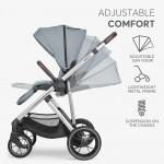 Γνωρίστε το CHIARA – ένα κομψό και λειτουργικό σύστημα ταξιδιού 3 σε 1, σχεδιασμένο να προσαρμόζεται αβίαστα στις ανάγκες του μωρού σας από τη γέννηση έως και 22 κιλά.