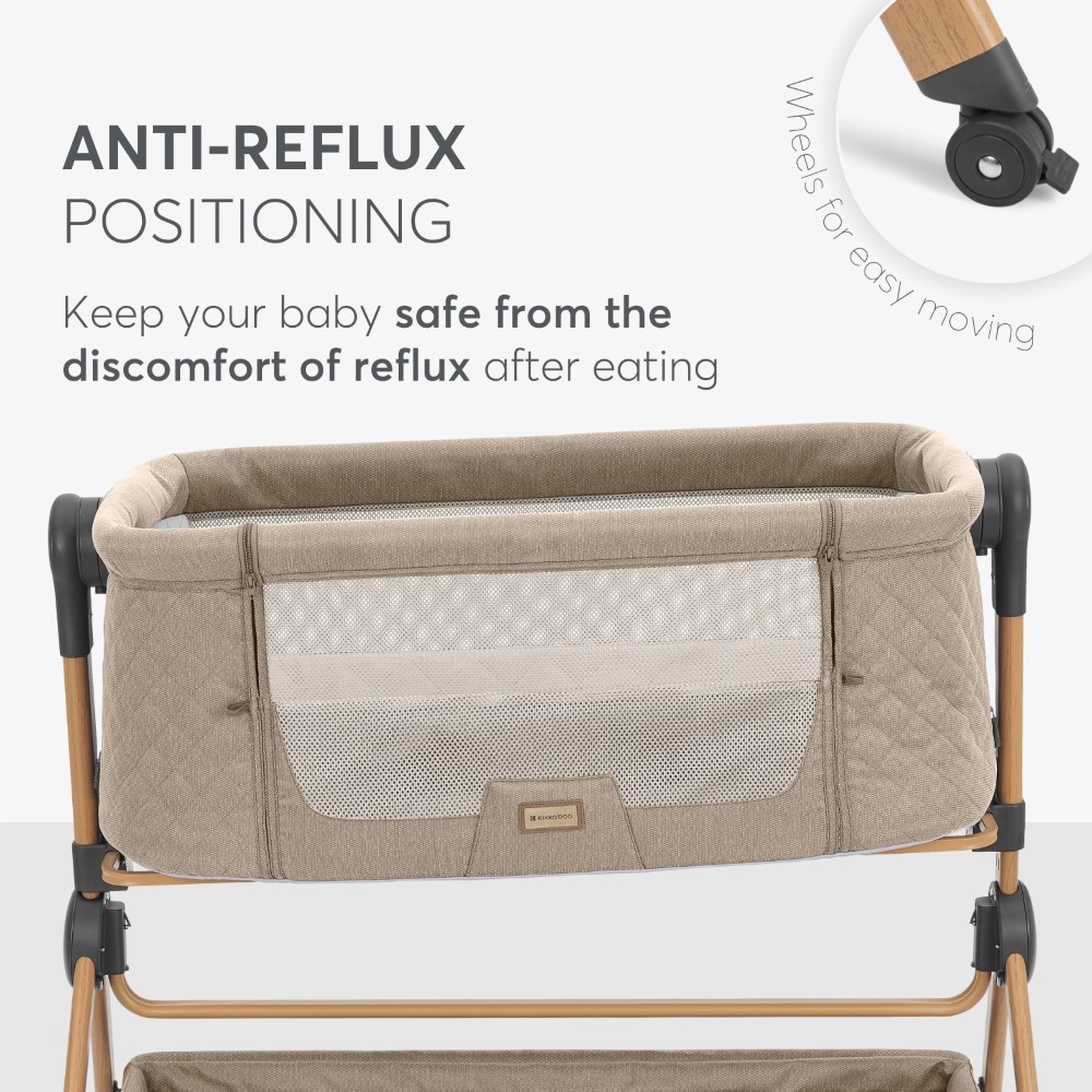 Το SLEAT ME είναι ένα πολυλειτουργικό προϊόν 2 σε 1 που μετατρέπεται από κούνια σε παιδικό καρεκλάκι με λίγα μόνο εύκολα βήματα.