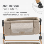 Το SLEAT ME είναι ένα πολυλειτουργικό προϊόν 2 σε 1 που μετατρέπεται από κούνια σε παιδικό καρεκλάκι με λίγα μόνο εύκολα βήματα.