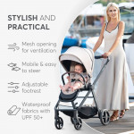 Ανακαλύψτε το MIA – ένα εκλεπτυσμένο και αξιόπιστο σύστημα καροτσιού 3 σε 1, σχεδιασμένο να συνοδεύει το παιδί σας από νεογέννητο έως 22 κιλά.