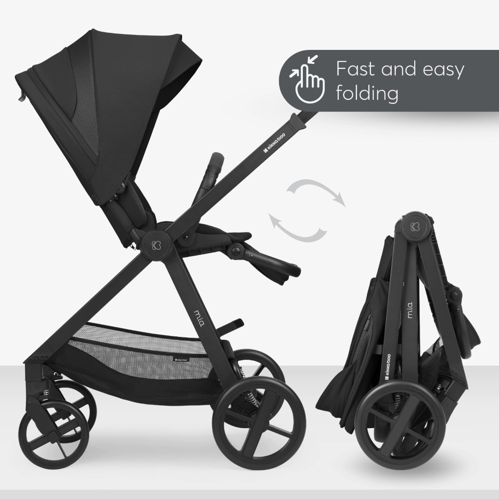 Ανακαλύψτε το MIA – ένα εκλεπτυσμένο και αξιόπιστο σύστημα καροτσιού 3 σε 1, σχεδιασμένο να συνοδεύει το παιδί σας από νεογέννητο έως 22 κιλά.