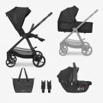 Ανακαλύψτε το MIA – ένα εκλεπτυσμένο και αξιόπιστο σύστημα καροτσιού 3 σε 1, σχεδιασμένο να συνοδεύει το παιδί σας από νεογέννητο έως 22 κιλά.