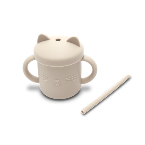 LORELLI ΠΟΤΗΡΙ ΣΙΛΙΚΟΝΗΣ ΜΕ ΚΑΛΑΜΑΚΙ BEIGE 10230660005
