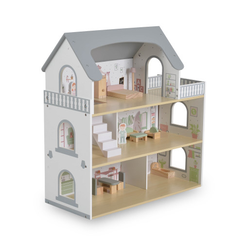 MONI TOYS ΞΥΛΙΝΟ ΚΟΥΚΛΟΣΠΙΤΟ EMA 3801005602056
