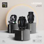 Η φωτογραφία δείχνει Σχεδιασμένο για μέγιστη ασφάλεια και άνεση, το Legend by Moni είναι κατάλληλο για παιδιά ύψους από 40 έως 150 cm.