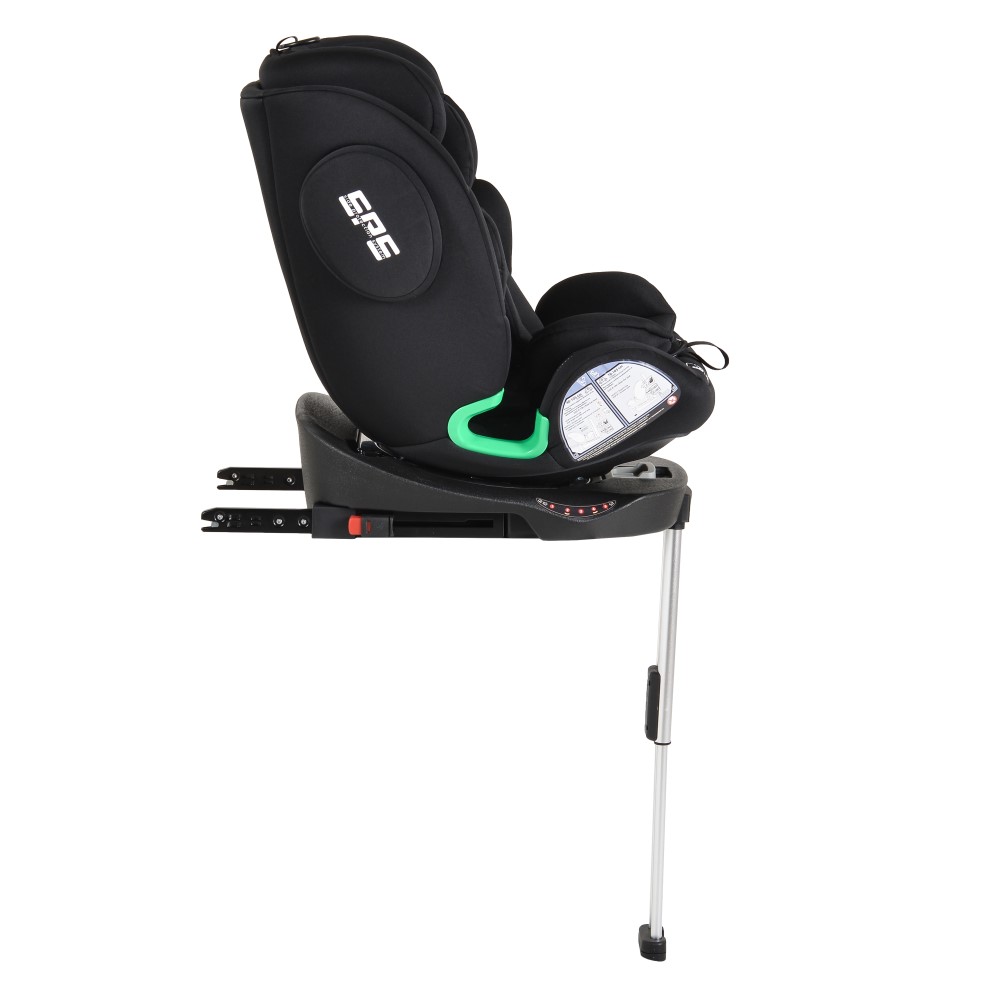 Η φωτογραφία δείχνει Σχεδιασμένο για μέγιστη ασφάλεια και άνεση, το Legend by Moni είναι κατάλληλο για παιδιά ύψους από 40 έως 150 cm.