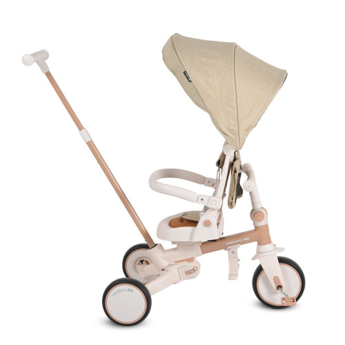 BYOX ΤΡΙΚΥΚΥΚΛΟ ΠΟΔΗΛΑΤΟ ΠΤΥΣΣΟΜΕΝΟ 4 ΣΕ 1 COMPACTO BEIGE 3800146231873