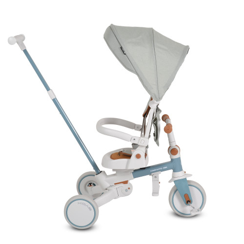 BYOX ΤΡΙΚΥΚΥΚΛΟ ΠΟΔΗΛΑΤΟ ΠΤΥΣΣΟΜΕΝΟ 4 ΣΕ 1 COMPACTO BLUE 3800146231880