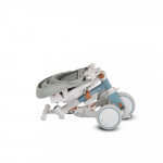 Η φωτογραφία δείχνει Compacto 4 σε 1, Byox – το τρίκυκλο που μεγαλώνει μαζί με το παιδί σας!Το πολυλειτουργικό τρίκυκλο Compacto 4 σε 1 έχει σχεδιαστεί για να προσαρμόζεται στις ανάγκες του παιδιού σας – από τις πρώτες κιόλας βόλτες μέχρι τις πρώτες ανεξάρτητες βόλτες του.