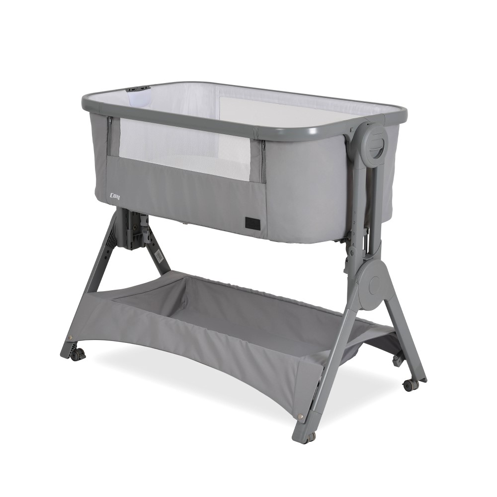 Η φωτογραφία δείχνει Η βρεφική κούνια Cozy συνδυάζει άνεση, ασφάλεια και λειτουργικότητα σε μία πρακτική λύση για τους γονείς και τα μικρά τους.