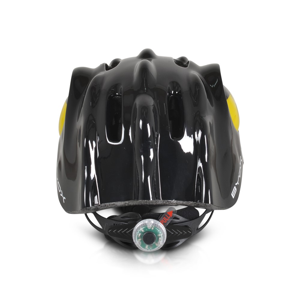 Η φωτογραφία δείχνει Ελαφρύ και κομψό, το κράνος Dino Y27 της Byox είναι ιδανικό για νέους ποδηλάτες που εκτιμούν την ασφάλεια και την άνεση.